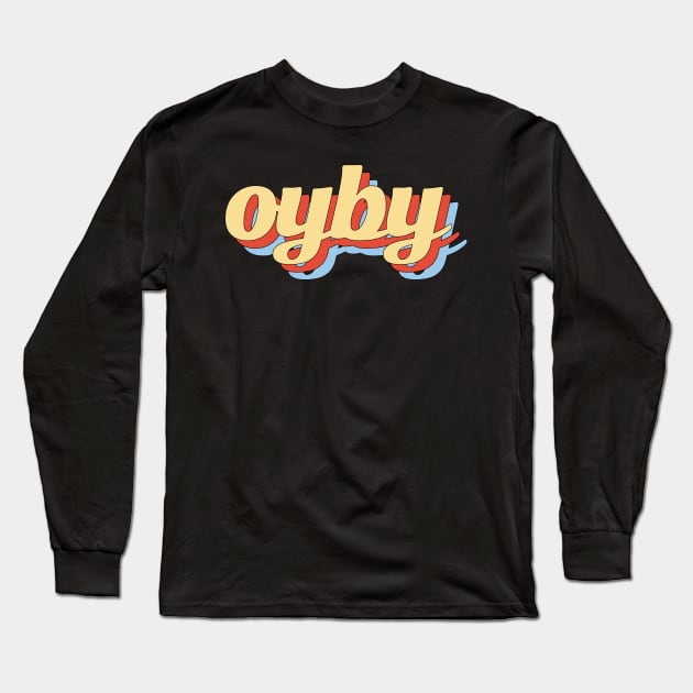 Oyby Logo 3 Color Tier Long Sleeve T-Shirt by oyby